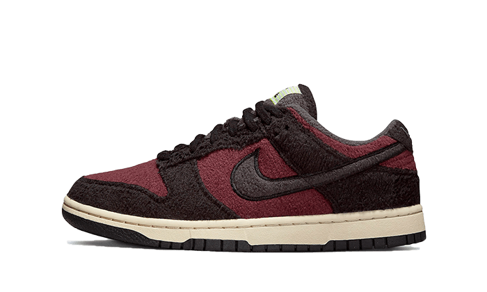 Nike Dunk Low SE Fleece Burgundy Crush - Outsole