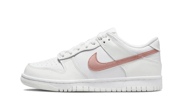 NIKE DUNK LOW WHITE PINK - Outsole